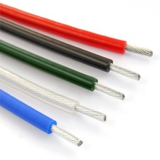 6mm pvc rivestito fune acciaio - fune,
