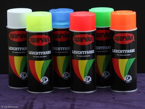 Spray neon set 6x400ml - spray,