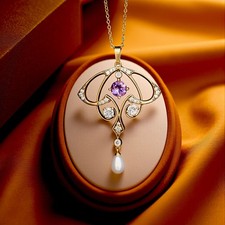 Collana Pendente Dorato