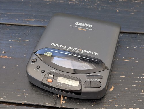 Sanyo cdp 55a discman lettore - sanyo, cdp-55a