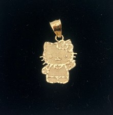 Ciondolo hello kitty oro - hello,