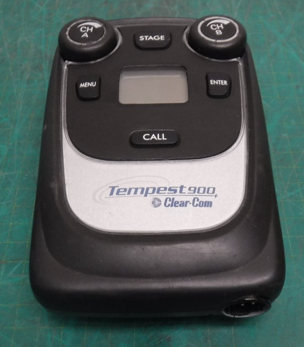 Tempest 900 clear com - 900, clear-com