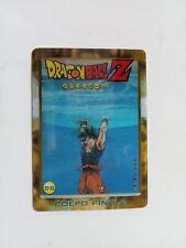 card lenticolari Dragon Ball Z giochi preziosi gold n. 56 COLPO FINALE