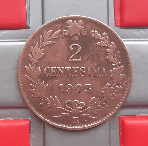 2 centesimi 1903 r - (£),