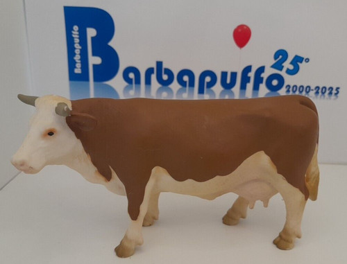 Schleich 13134 mucca marrone - schleich,