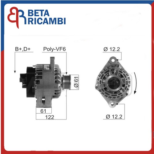 Alternatore alfa romeo 159 - alternatore,