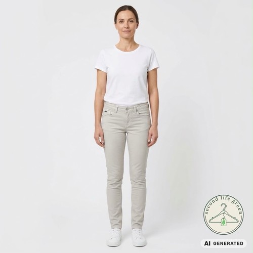 Jeans slim bianchi - (pdl3.21),