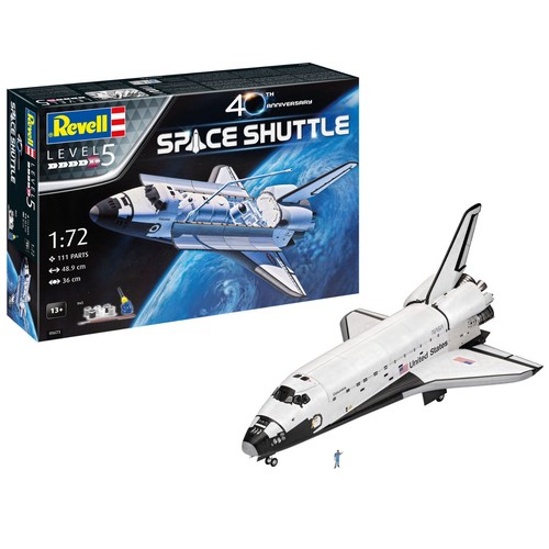 Space shuttle nasa - shuttle, 1:72