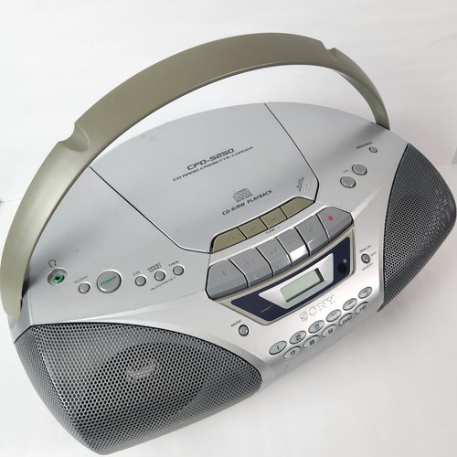 Sony cfd s250 stereo radio - sony, am