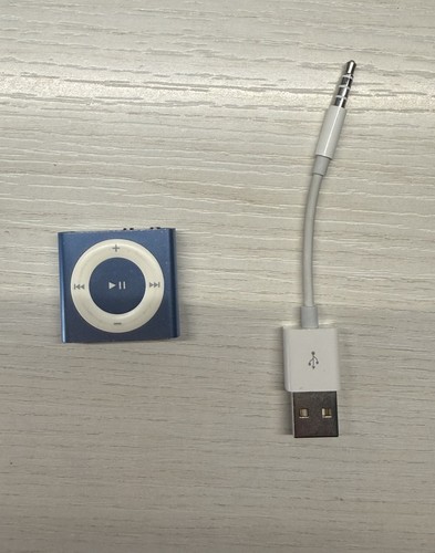 Apple ipod shuffle - apple, blu