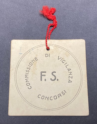 Cartellino commissione - commissione, di