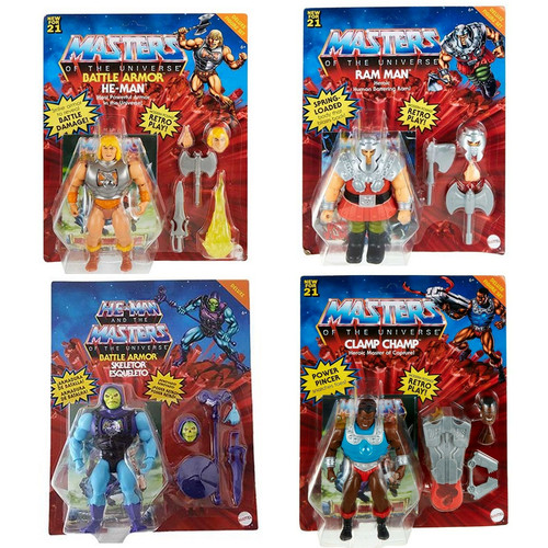 Mattel masters origins - masters, deluxe