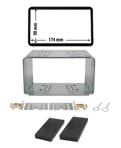 03567 car radio - car, frame