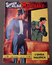SUPER ALBO " MANDRAKE " 01 AGOSTO 1965 - N° 148 - L'ONDA MALEFICA -