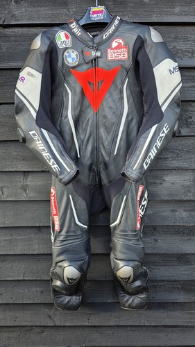 Tuta pelle moto dainese misano - pelle,