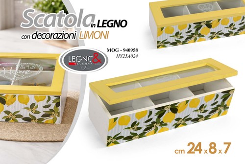 Scatola cofanetto porta