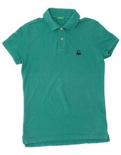 Polo uomo BENETTON media verde