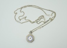 Signed Bel Silver & Enamel