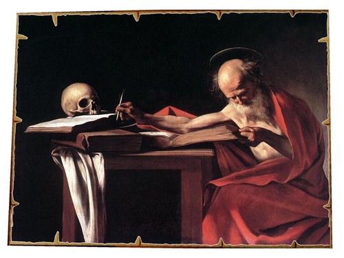 Caravaggio san girolamo - san,
