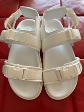 Sandali slingback BOTTEGA VENETA in tela e pelle molto cool EU42 UK8