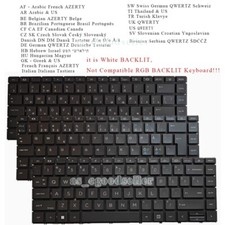 Nuovo per HP ZBook Studio G7 / Studio G8 tastiera workstation mobile bianca retroilluminata