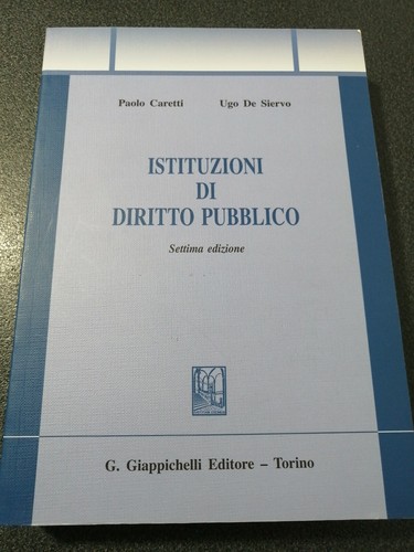 Istituzioni diritto pubblico - istituzioni,