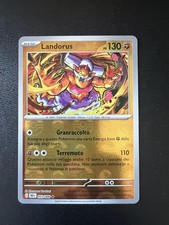 Pokemon Card Landorus Reverse Holo Pokeball 053/086 ITA Luce Nera