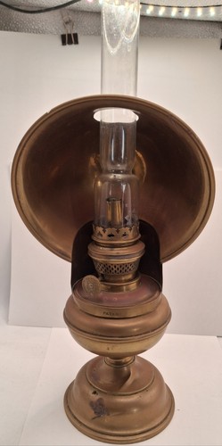 Brass student piano - patent, oil