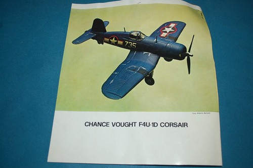 Airfix chance vought f4u 1d - airfix, f4u-1d
