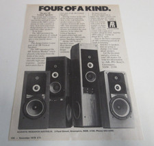 AR Acoustic Research Speakers
