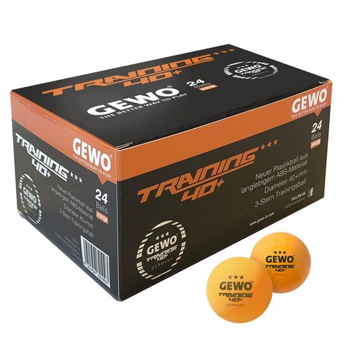 Palline ping pong - da, training