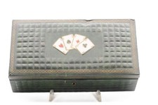 scatola porta carte gioco poker modiano dal negro vintage scala 40 briscola