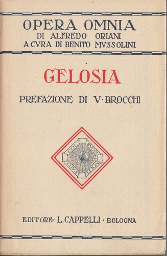 Alfredo oriani gelosia - oriani,