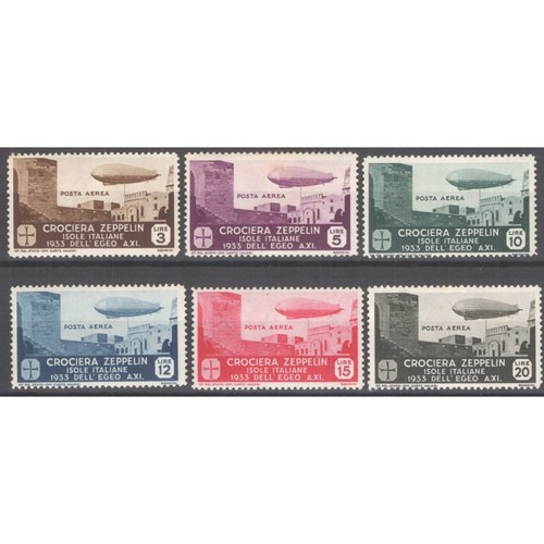 Colonie egeo 1933 crociera - 1933, p/a
