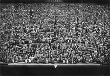 25-63D) CARTOLINA ROMA TERME CARACALLA TEATRO STAGIONE ESTIVA PLATEA