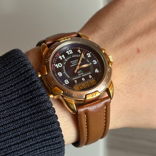 Cronografo uomo vintage pulsar - cronografo,