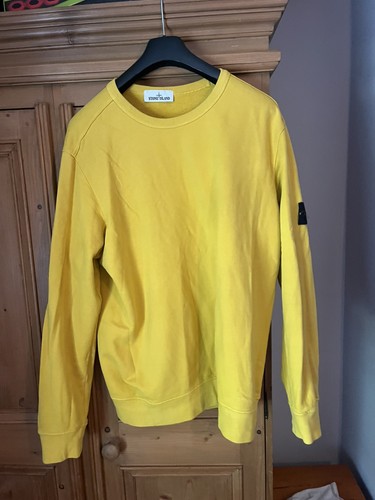 Felpa stone island giallo - ,