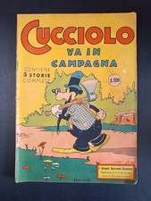 fumetto Grandi racconti illustrati CUCCIOLO - ed Subalpino strenna 1948 8