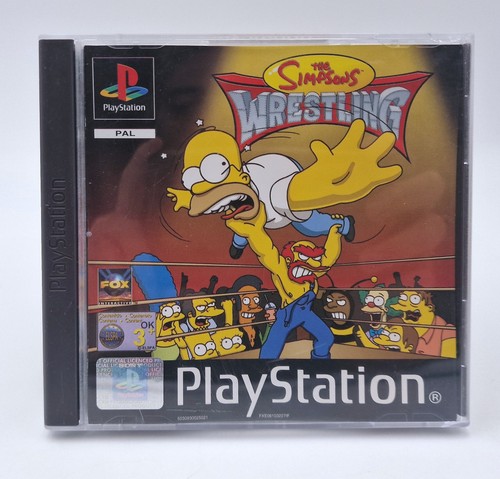 The simpsons wrestling sony - simpsons,