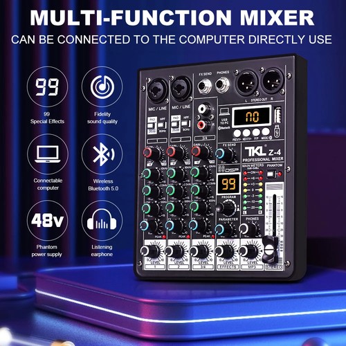 Mixer audio canali con - 4,