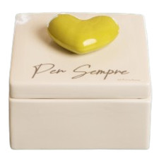 Scatola quadrata con cuore