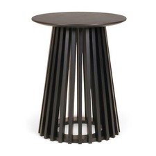 Tavolino 50X40Cm Rotondo Nero