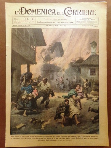 Copertina domenica corriere - domenica,