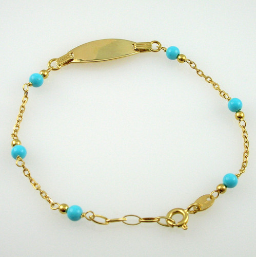 Braccialetto oro 18kt bimbo - braccialetto,