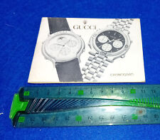 LIBRO ; gucci cronografi