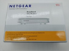 Netgear DM111P v2 Modem router ADSL2 con scatola e accessori