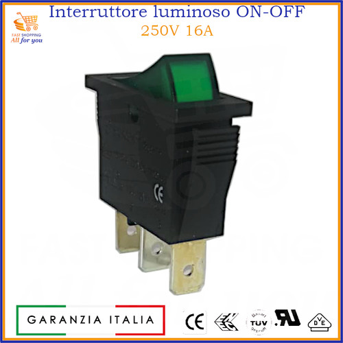 Interruttore luminoso - , da