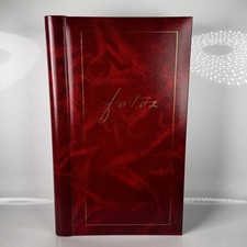 Classic Red Photo Album -