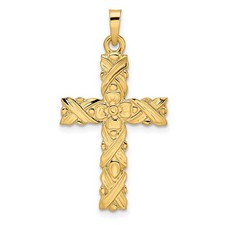 14k Yellow Gold Polished and