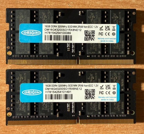 Ddr4 3200 mhz origin - gb,